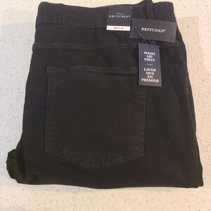 Britches Black Men's Pants Jeans Size 40W X 34, NWT Have 2 Available